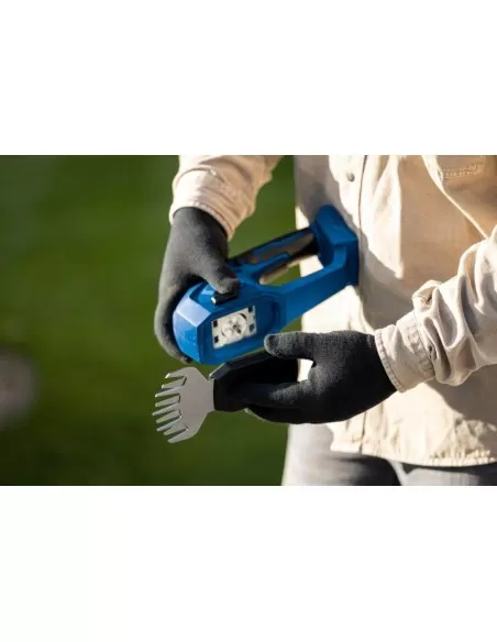 2 - Forbici 2in1 taglia erba e siepi 20v senza batteria ixes Scheppach c-htgs200-x