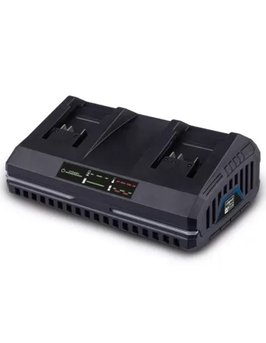 1 - Doppio caricabatteria 20v per batterie 2.0/4.0 ah serie ixes Scheppach sdbc2.4a