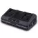 Doppio caricabatteria rapido 20v per batterie serie ixes Scheppach sdbc4.5a Doppio caricabatteria rapido 20v per batterie serie ixes Scheppach sdbc4.5a
