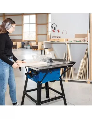 2 - Banco sega circolare 2000w con disco 254 mm Scheppach hs110