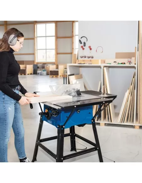 2 - Banco sega circolare 2000w con disco 254 mm Scheppach hs110