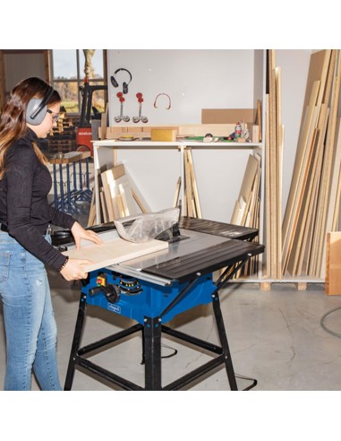 Banco sega circolare 2000w con disco 254 mm Scheppach hs110