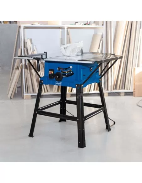 4 - Banco sega circolare 2000w con disco 254 mm Scheppach hs110