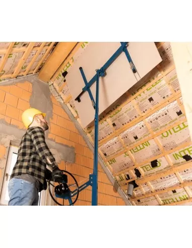 6 - Sollevatore alza lastre per cartongesso Scheppach tbl400