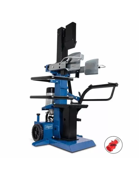 Spaccalegna elettrico verticale 10 ton. Scheppach compact 10t 3150W 400v