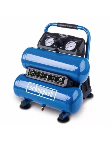 Compressore aria 7,5 lt 8bar 750 W Scheppach hc10-twin