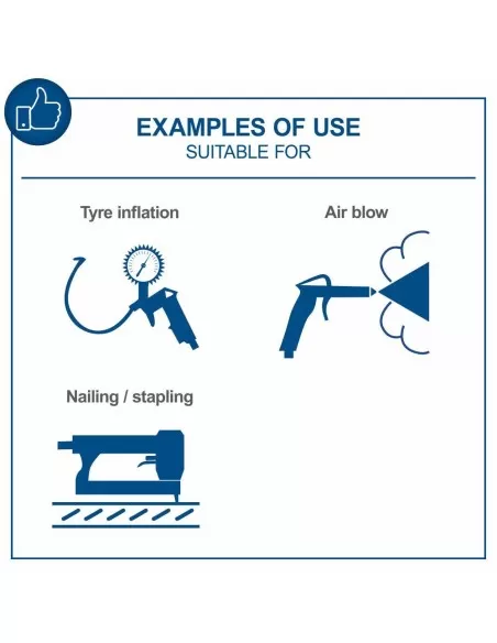 Compressore aria 7,5 lt 8bar 750 W Scheppach hc10-twin Compressore aria 7,5 lt 8bar 750 W Scheppach hc10-twin