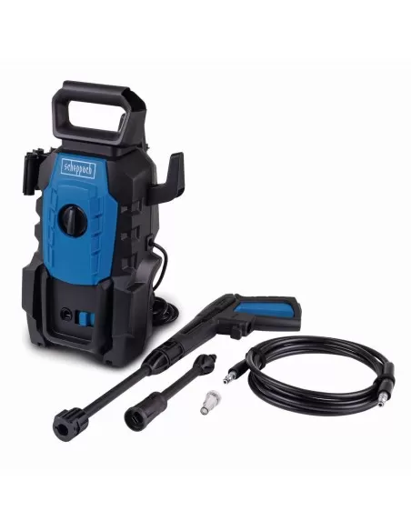 Idropulitrice 110 bar Scheppach hpc1400 acqua fredda 390 l/h 1400W