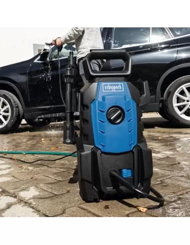 Idropulitrice 110 bar Scheppach hpc1400 acqua fredda 390 l/h 1400W