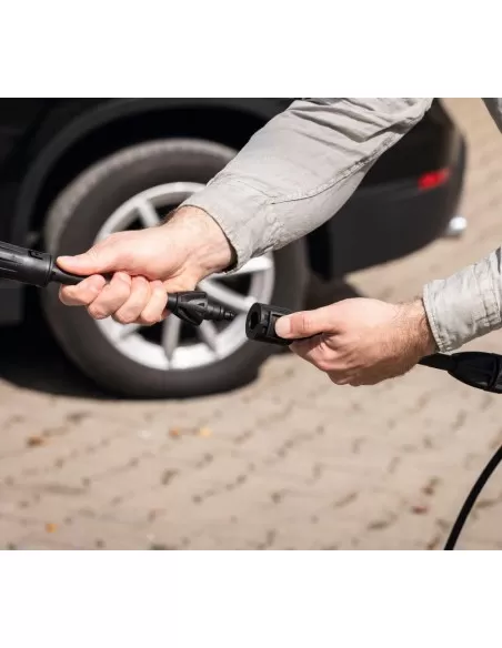 Idropulitrice 110 bar Scheppach hpc1400 acqua fredda 390 l/h 1400W