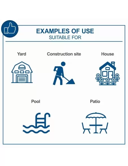 Idropulitrice 110 bar Scheppach hpc1400 acqua fredda 390 l/h 1400W
