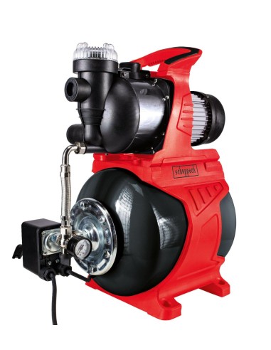 Elettropompa da giardino 1000 W 4300 l/h serbatoio da 19 l Scheppach hww1000