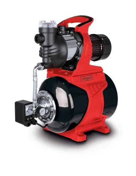 1 - Elettropompa da giardino 1300 W 6000 l/h serbatoio da 24 l Scheppach hww1400