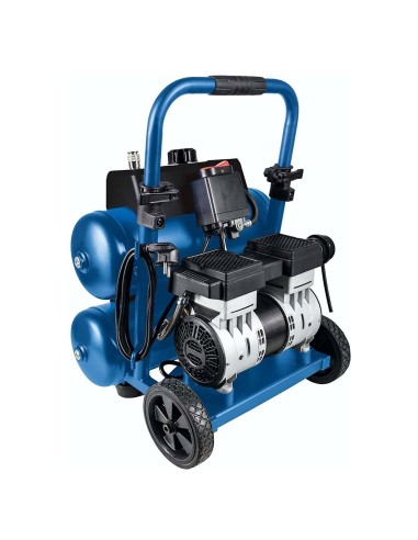 3 - Compressore aria super silenziato 20 lt 10 bar Scheppach hc20si-twin