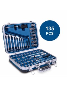 1 - Valigia portautensili da 135 pezzi Scheppach tb170