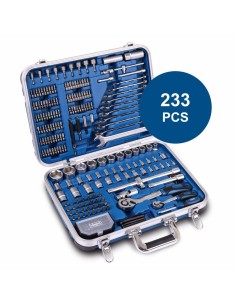 1 - Valigia portautensili e attrezzi da 233 pezzi Scheppach tb235