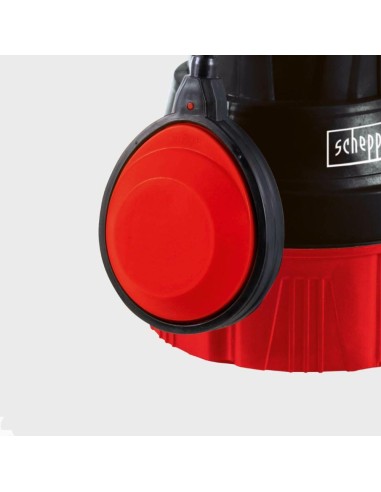 7 - Elettropompa a barile sommersa acque chiare scure 350W 5500 l/h Scheppach rbp350