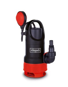 Elettropompa a immersione acque chiare e scure 750 W 20000 l/h Scheppach dwp750