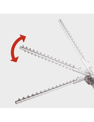 Tagliasiepi elettrico telescopico Scheppach etht1000 lama 41cm 1000w