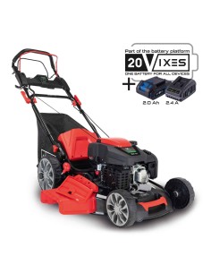 Tagliaerba a scoppio semovente Scheppach ms225-56e avviamento elettrico 225cc 56cm