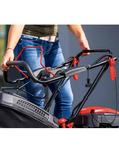 Tagliaerba a scoppio semovente Scheppach ms225-56e avviamento elettrico 225cc 56cm