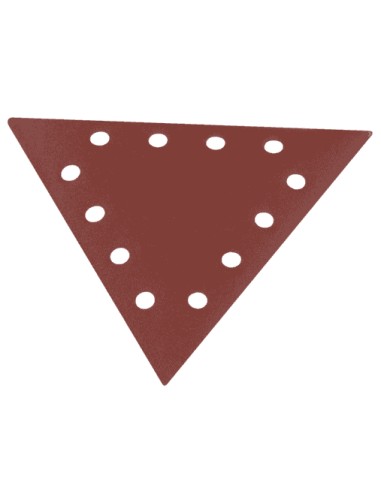 1 - Kit 10 triangoli abrasivi grana 240 280x280x280mm levigatrici da muro Scheppach