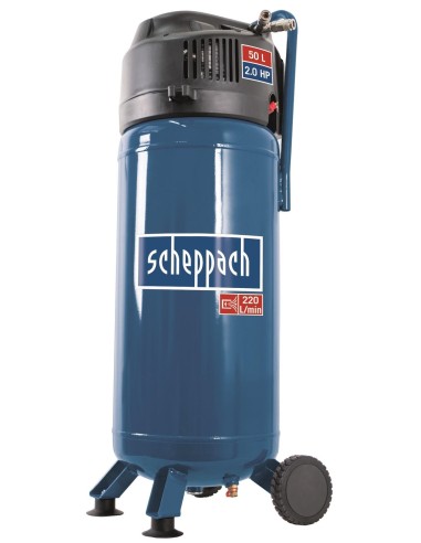 COMPRESSORE ARIA VERTICALE 50 LITRI 10 BAR SCHEPPACH HC51V