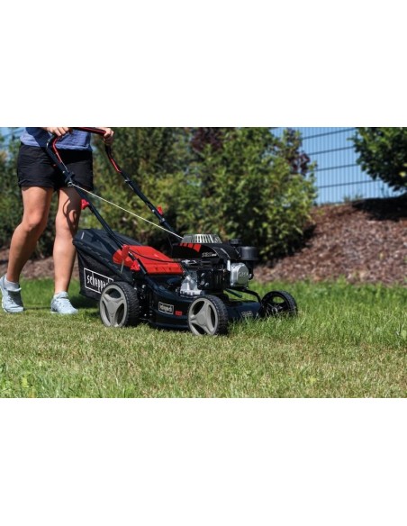 2 - Tagliaerba a scoppio a spinta Scheppach mp132-42 3in1 132cc 42cm