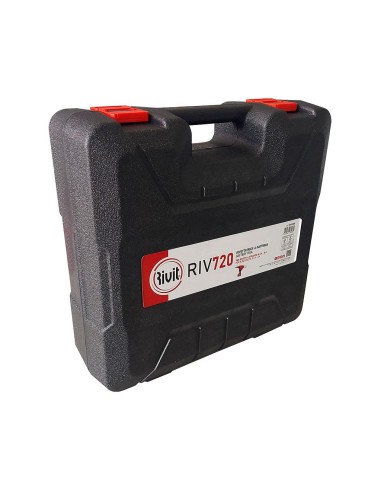 Rivettatrice a batteria Litio max 6.4mm 18,0V 2,0Ah Rivit RIV720