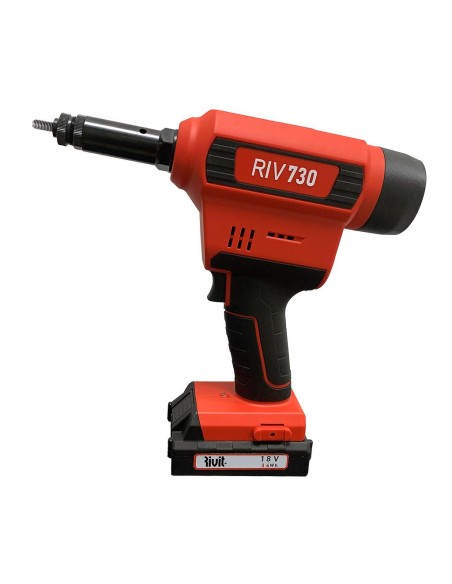 Rivettatrice a batteria Litio per inserti M3-10 18,0V 2,0Ah Rivit RIV730
