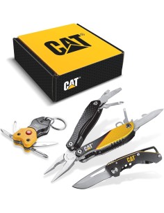 1 - Confezione regalo 1 multifunzione-coltello-portachiavi Cat - Caterpillar 240192