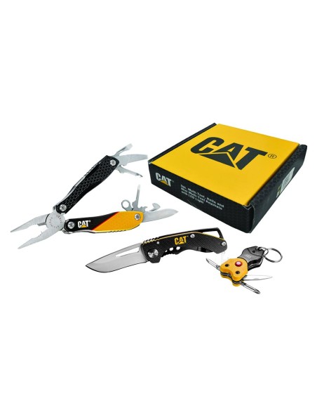 2 - Confezione regalo 1 multifunzione-coltello-portachiavi Cat - Caterpillar 240192