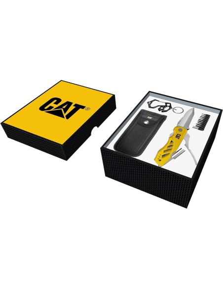 8 - Confezione regalo con utensile-portachiavi-set punte Cat - Caterpillar 240364