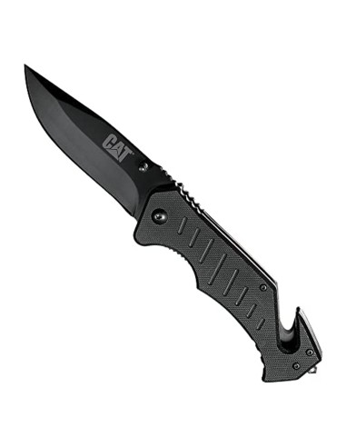 2 - Coltello serramanico lama drop point 20 cm Cat - Caterpillar 980012