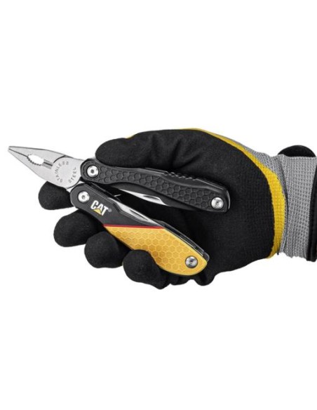 4 - Coltello serramanico pieghevole multifunzione 13 in 1 Cat - Caterpillar 980048