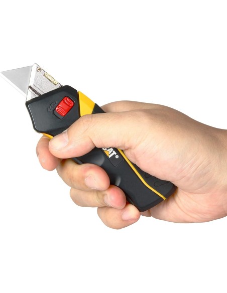 3 - Cutter taglierino con blocco e cambio rapido lama 14cmCat - Caterpillar 980080