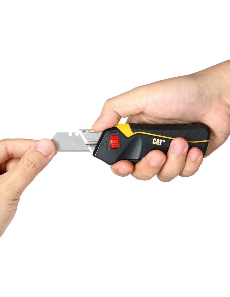 4 - Cutter taglierino con blocco e cambio rapido lama 14cmCat - Caterpillar 980080