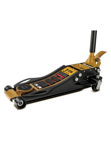 1 - Cric idraulico a carrello professionale 3 tonnellate Cat - Caterpillar 980233