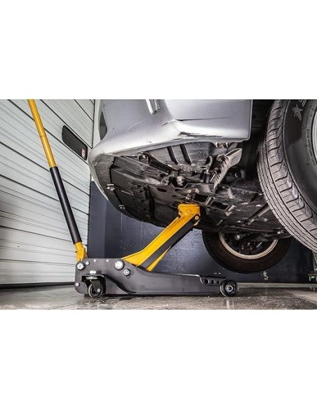 9 - Cric idraulico a carrello professionale 3 tonnellate Cat - Caterpillar 980233