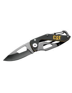 1 - Coltello serramanico tascabile pieghevole da 13,3 cm Cat - Caterpillar 980266