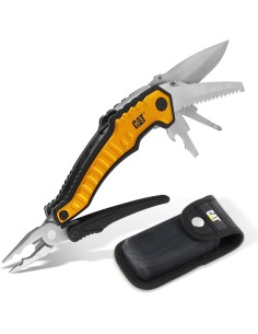 1 - Coltello serramanico multifunzione XL 9in1 con custodia Cat - Caterpillar 980381