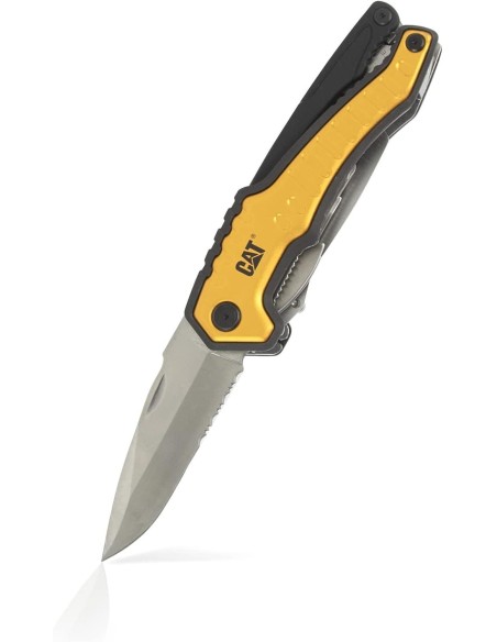 3 - Coltello serramanico multifunzione XL 9in1 con custodia Cat - Caterpillar 980381