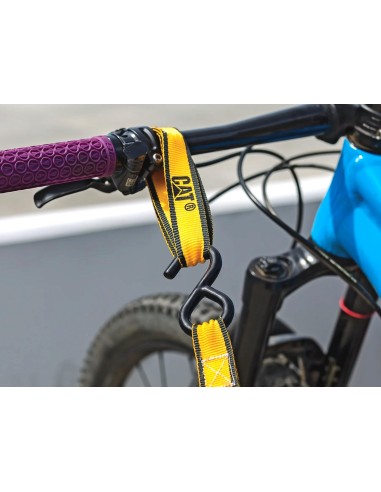 3 - Set 2 cinghia di ancoraggio a cricchetto da 2,5cmx2,5mt Cat-Caterpillar 980489IE