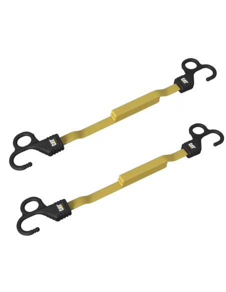 1 - Set 2 corda elastica 40cm gancio a J Cat - Caterpillar 980503IE