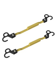 1 - Set 2 corda elastica 60cm gancio a J Cat - Caterpillar 980504IE