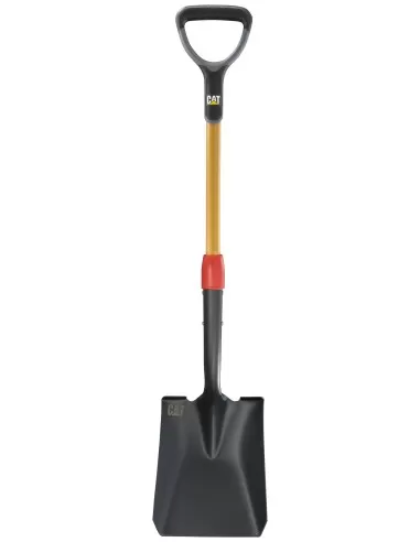 1 - Pala badile punta quadrata con manco a D serie K Cat - Caterpillar K10-104