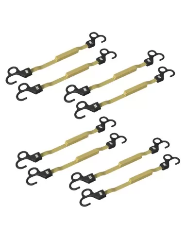 2 - Set 8 corda elastica 4pz da 40cm e 4 pz da 80cm Cat - Caterpillar 980540