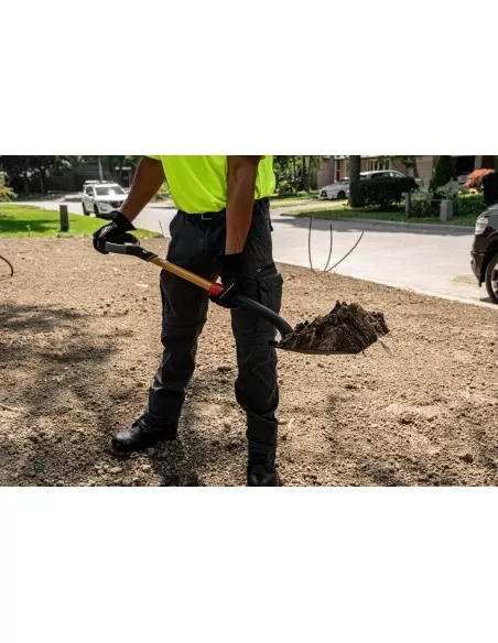 2 - Pala badile punta quadrata con manco a D serie K Cat - Caterpillar K10-104