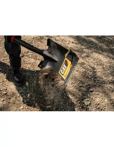 3 - Pala badile punta quadrata con manco a D serie K Cat - Caterpillar K10-104