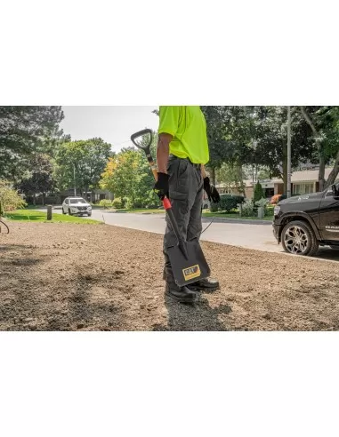 4 - Pala badile punta quadrata con manco a D serie K Cat - Caterpillar K10-104